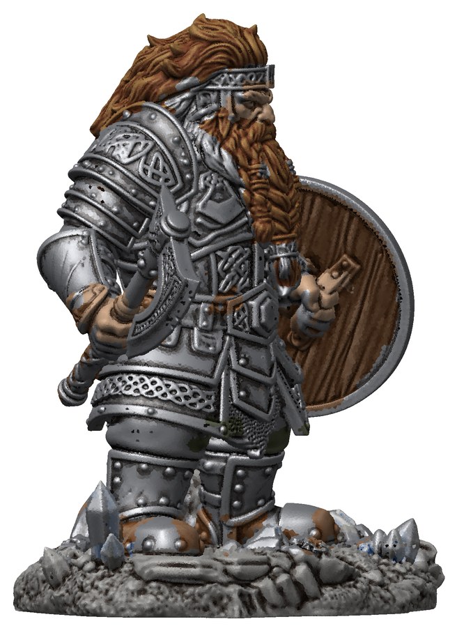 Darvin Stonebraid, axe side